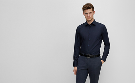 Ontdek de perfecte pasvorm slim fit overhemden bij Schulte Herenmode